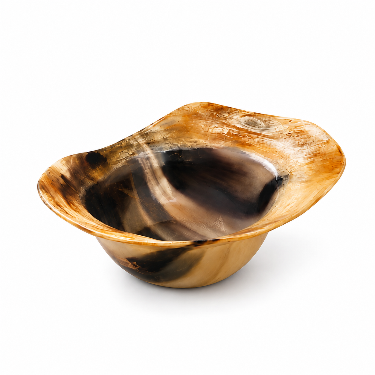 Organic Edge Horn Bowl